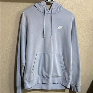 Nike Women's Light Blue Hoodie